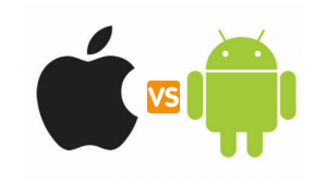 apple versus android