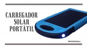 carregador solar portatil